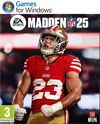 A football, perfectly spiraling, cuts through the air, framed by a violent flash of light and blurred, aggressive players.