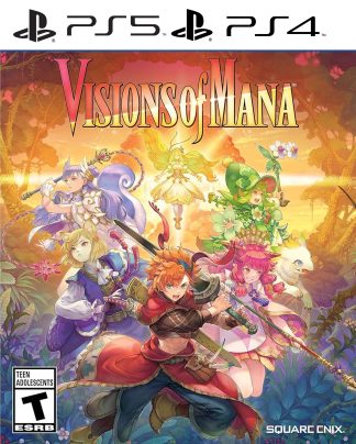 A hero in dynamic action, sword raised, energy flowing, amidst ancient ruins and a fantastical world.